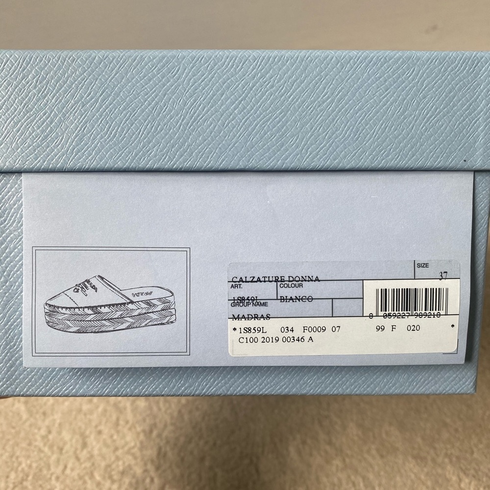 SOLD **BRAND NEW PRADA ESPADRILLES** - Picture 8 of 9